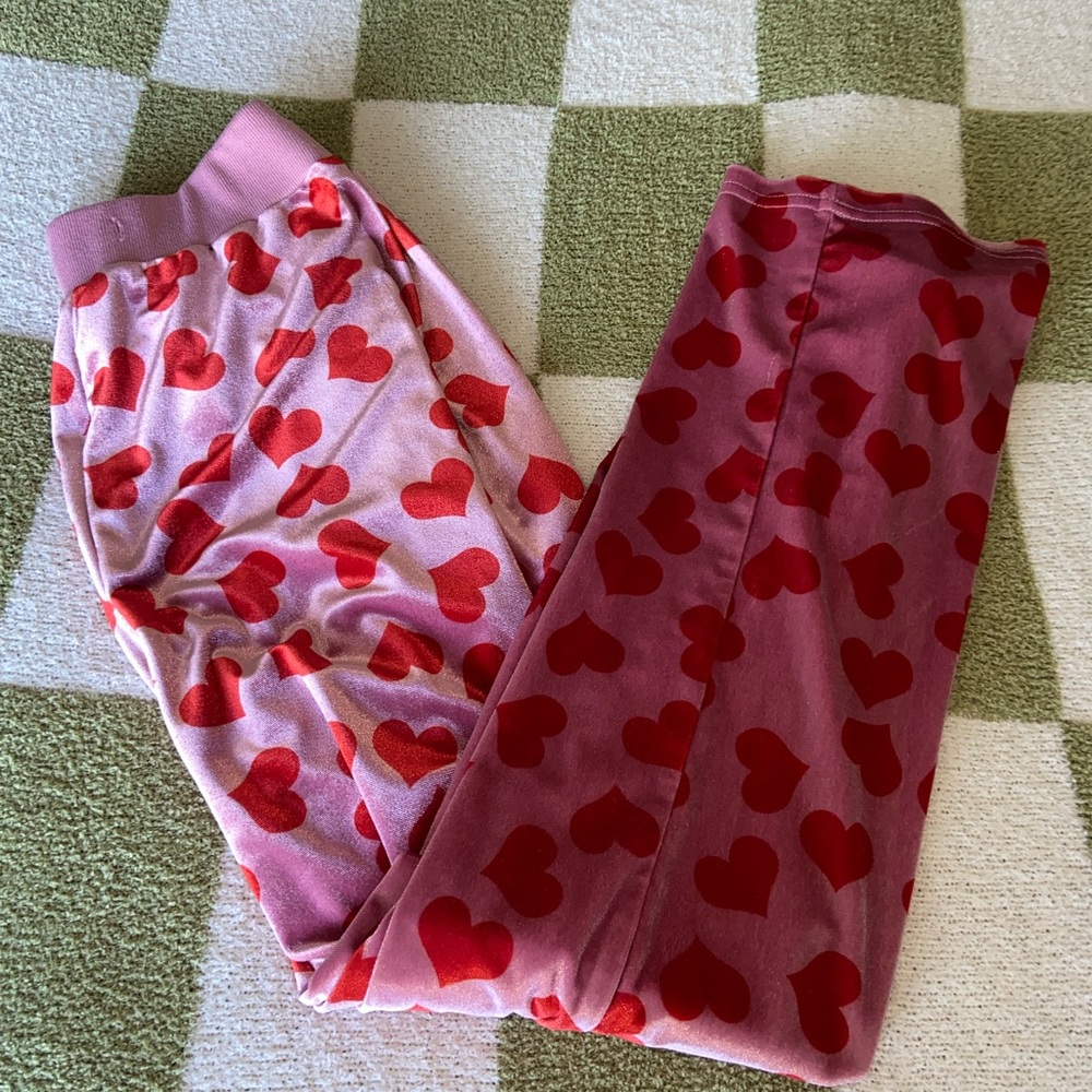Velvet heart pj pants